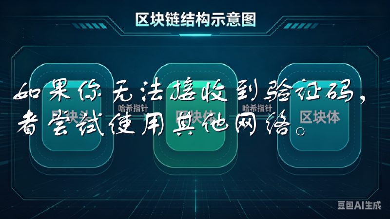 如果你无法接收到验证码，建议检查你的网络连接是否正常，或者尝试使用其他网络。
